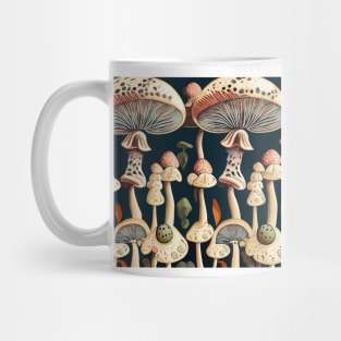 mushroom pattern Mug